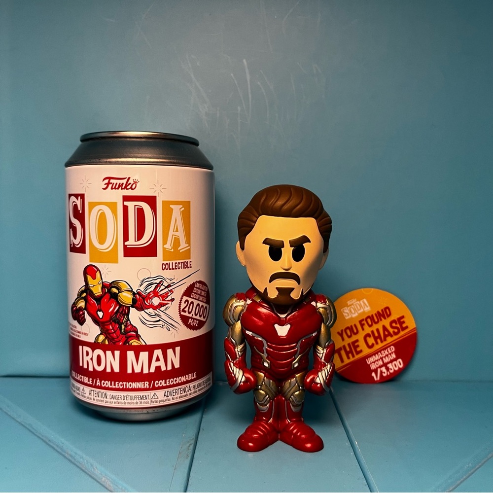 Funko Soda - Marvel - Iron Man Chase